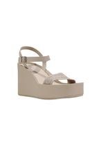 Sandales Calvin Klein couleur beige — vue 2
