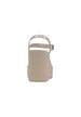 Sandales Calvin Klein couleur beige — vue 4