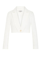 Veste Morgan De Toi couleur blanc — vue 3