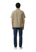 Chemise Armani Exchange couleur beige — vue 3