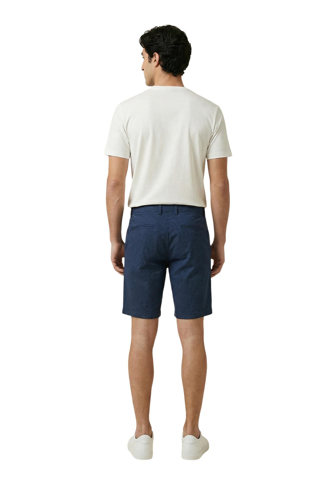 Bermuda Armani Exchange couleur bleu — vue 5
