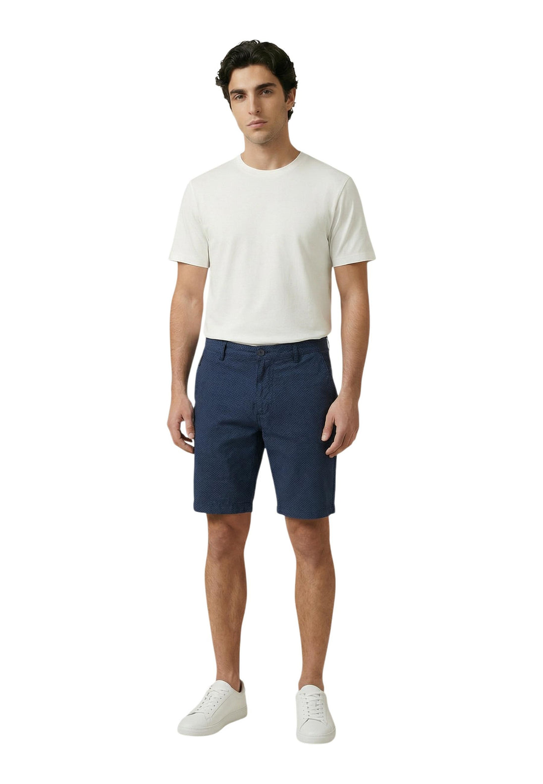 Bermuda Armani Exchange couleur bleu — vue 3