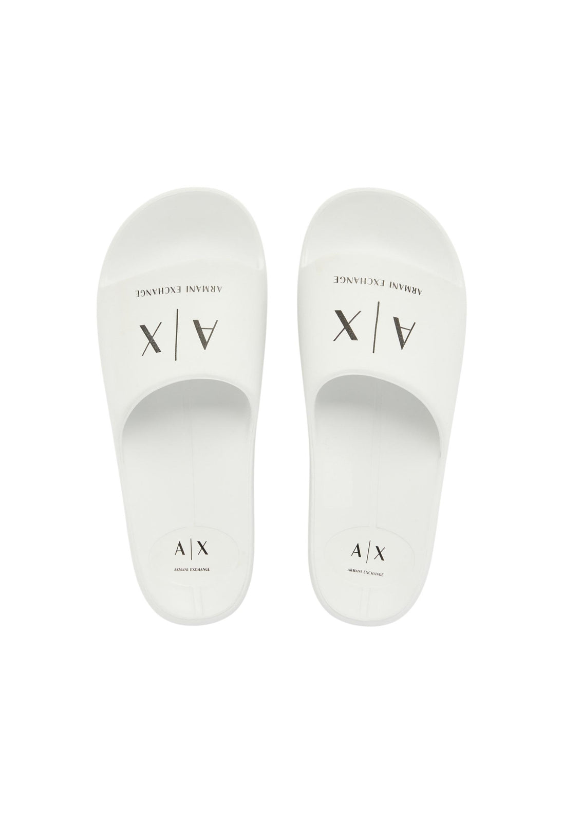 Mules Armani Exchange couleur blanc — vue 4