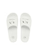 Mules Armani Exchange couleur blanc — vue 4