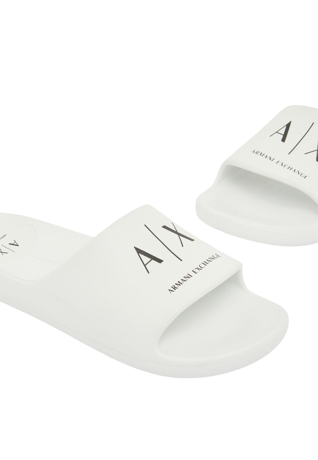 Mules Armani Exchange couleur blanc — vue 2