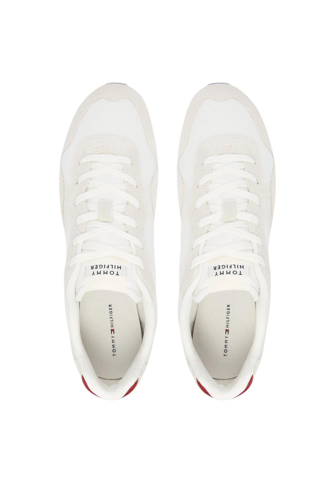 Baskets Tommy Hilfiger couleur blanc — vue 3