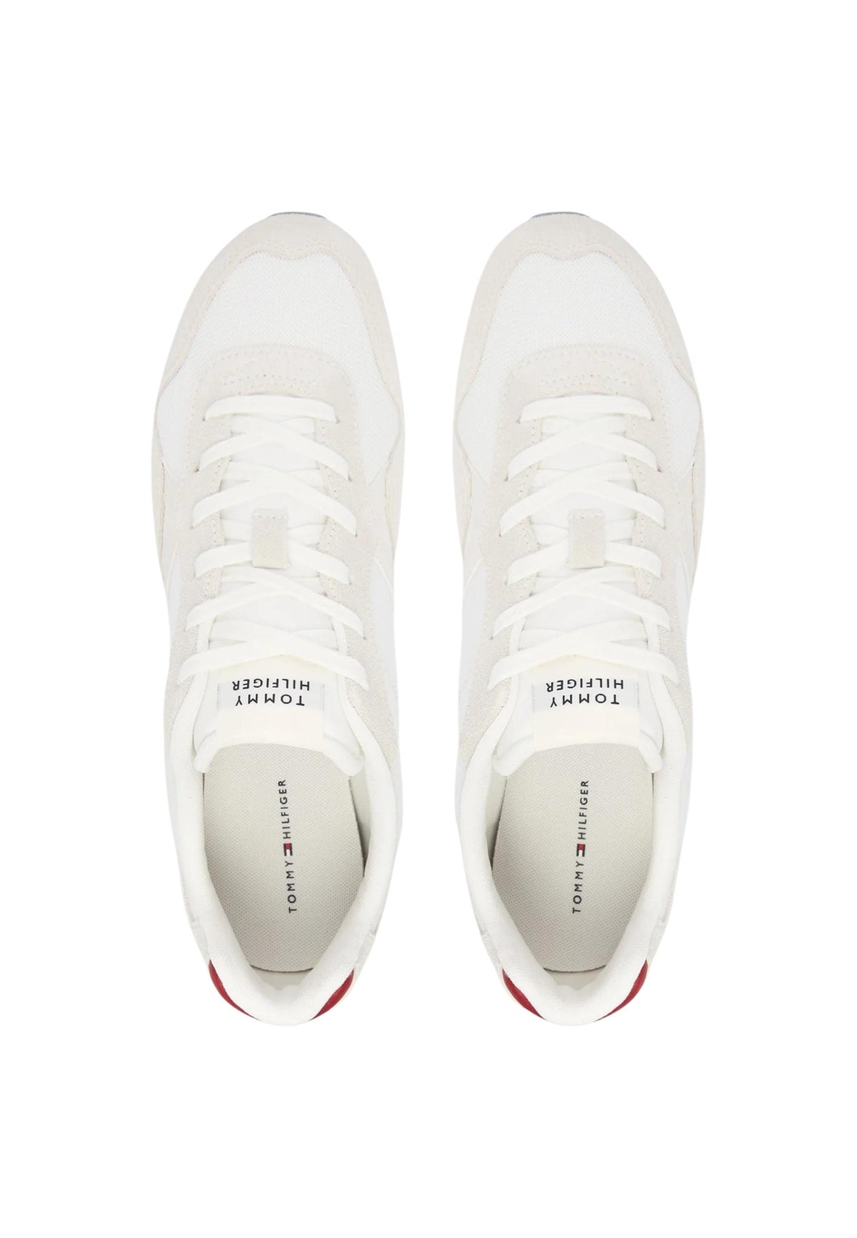 Baskets Tommy Hilfiger couleur blanc — vue 3