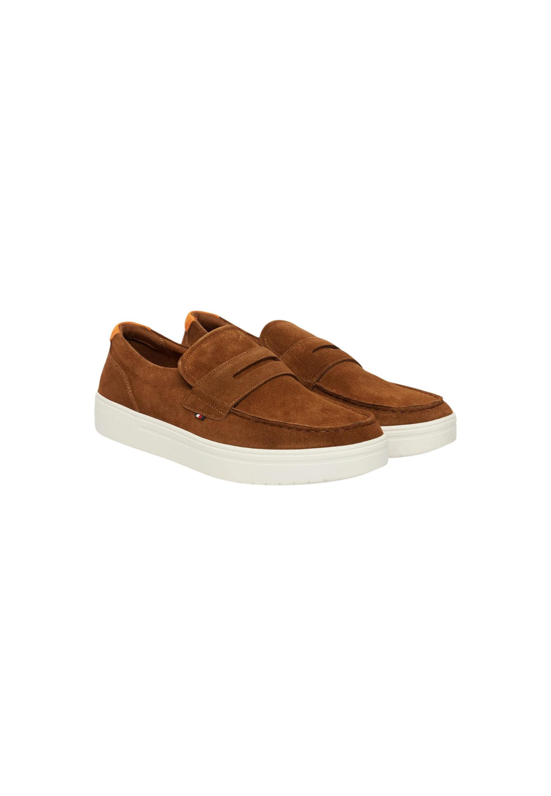 Mocassins Tommy Hilfiger couleur camel — vue 2