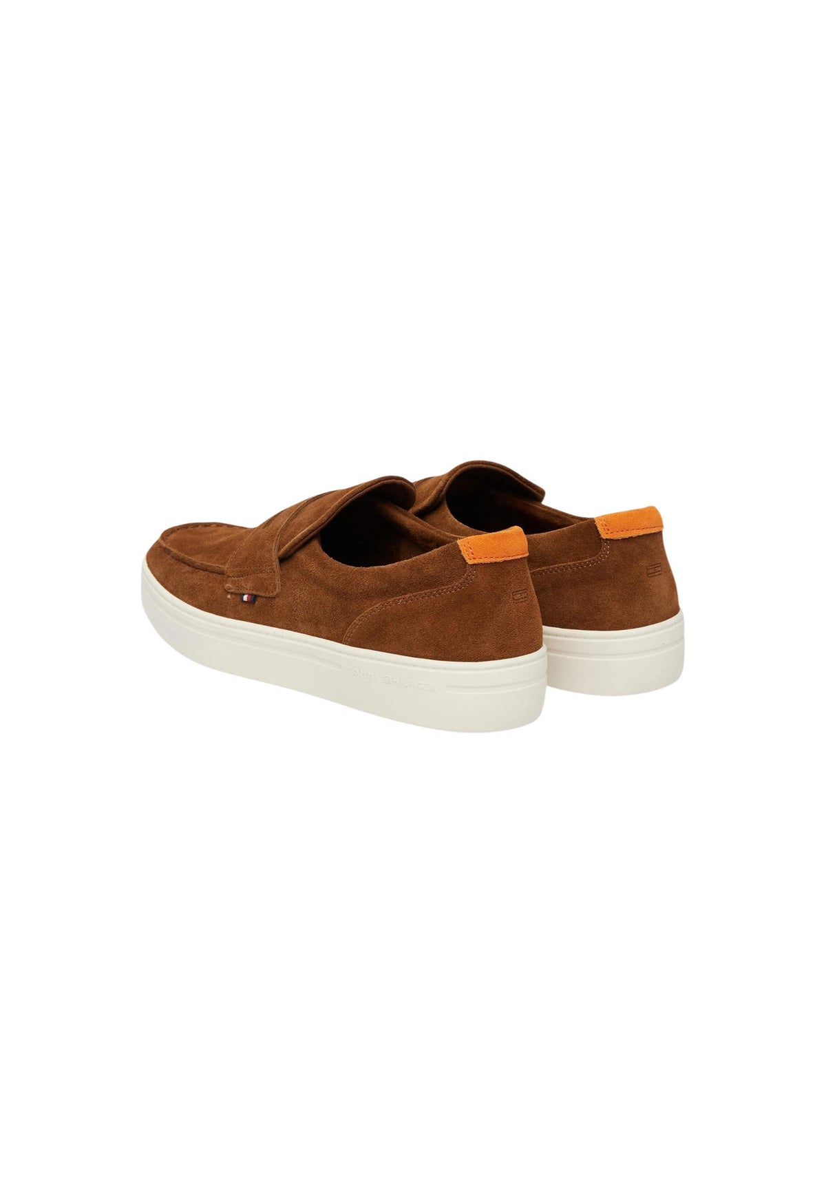 Mocassins Tommy Hilfiger couleur camel — vue 4