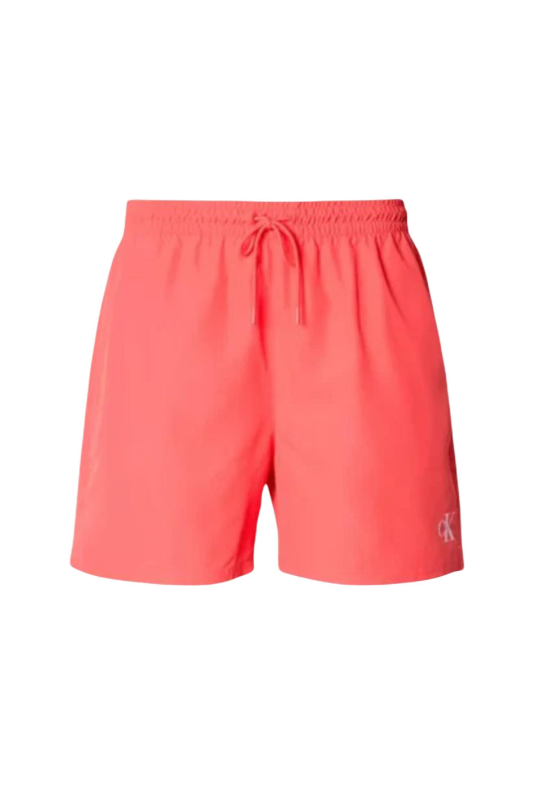 Maillot de bain Calvin Klein Jeans couleur corail — vue 5
