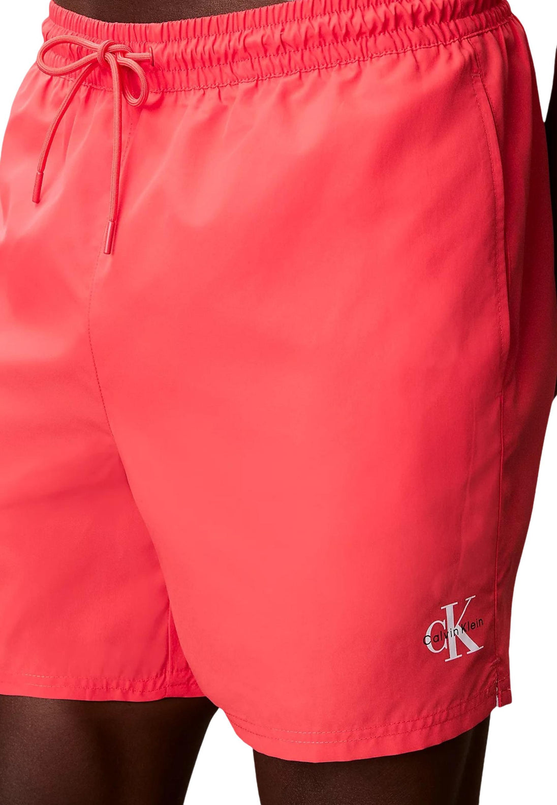 Maillot de bain Calvin Klein Jeans couleur corail — vue 3