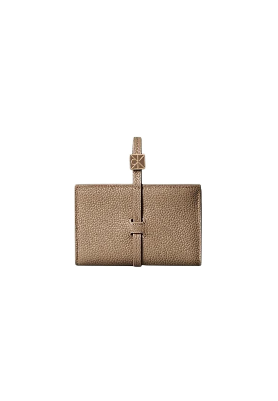Portefeuille Calvin Klein couleur beige — vue 3