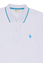 Polo U.s. Polo Assn. couleur blanc — vue 5
