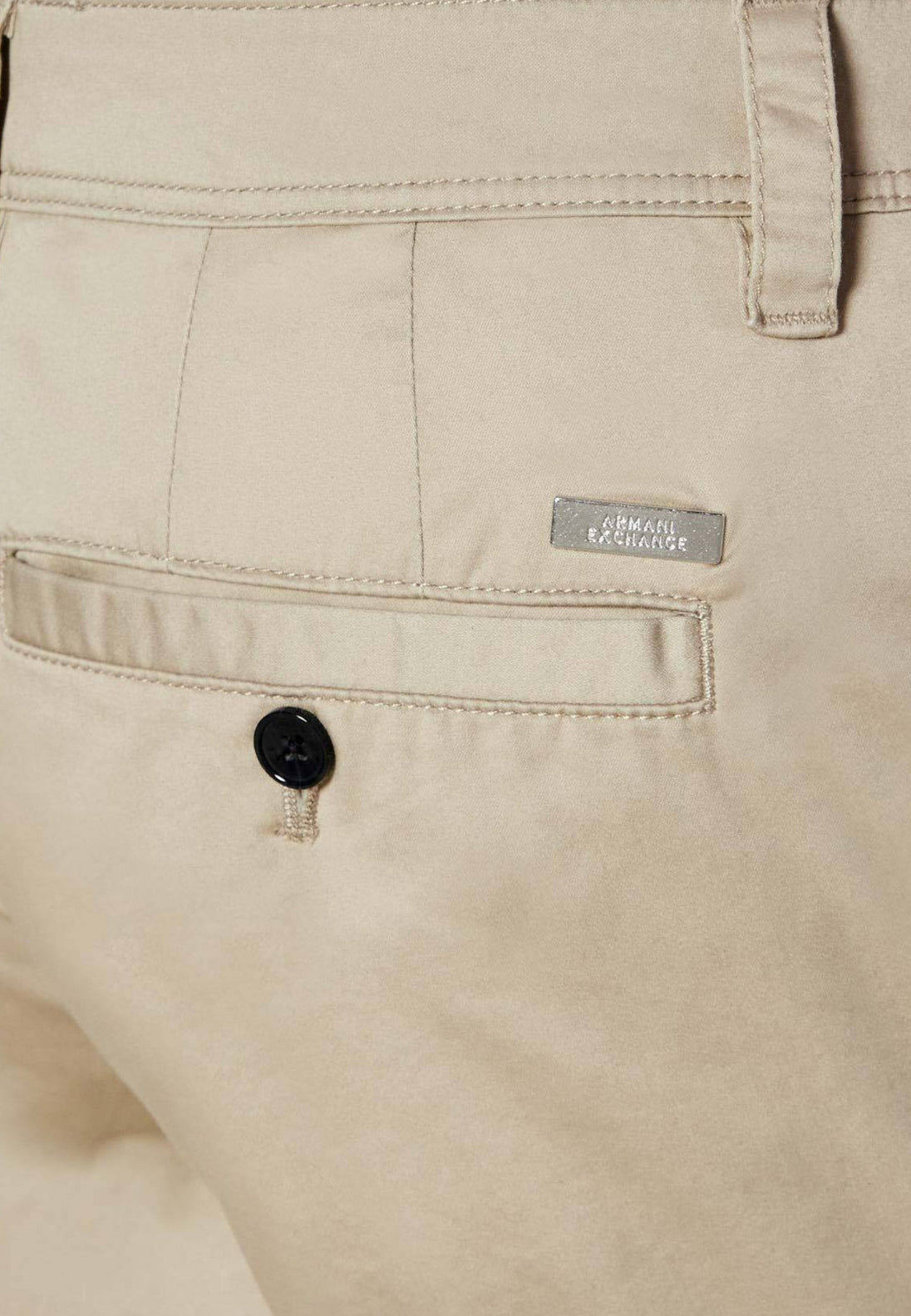 Bermuda Armani Exchange couleur beige — vue 2