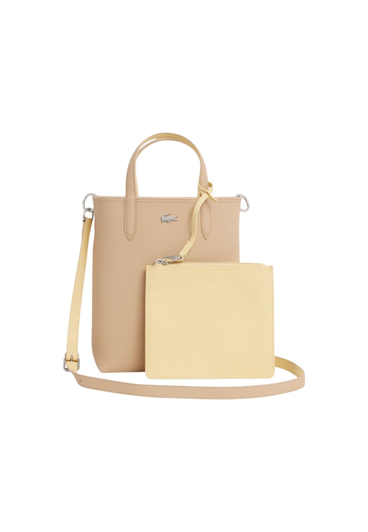 Sac Lacoste couleur beige
