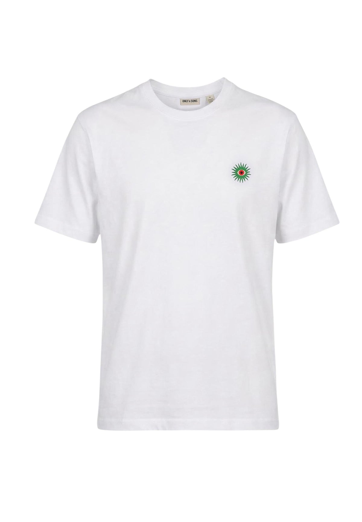T-shirt Only & Sons couleur blanc — vue 3