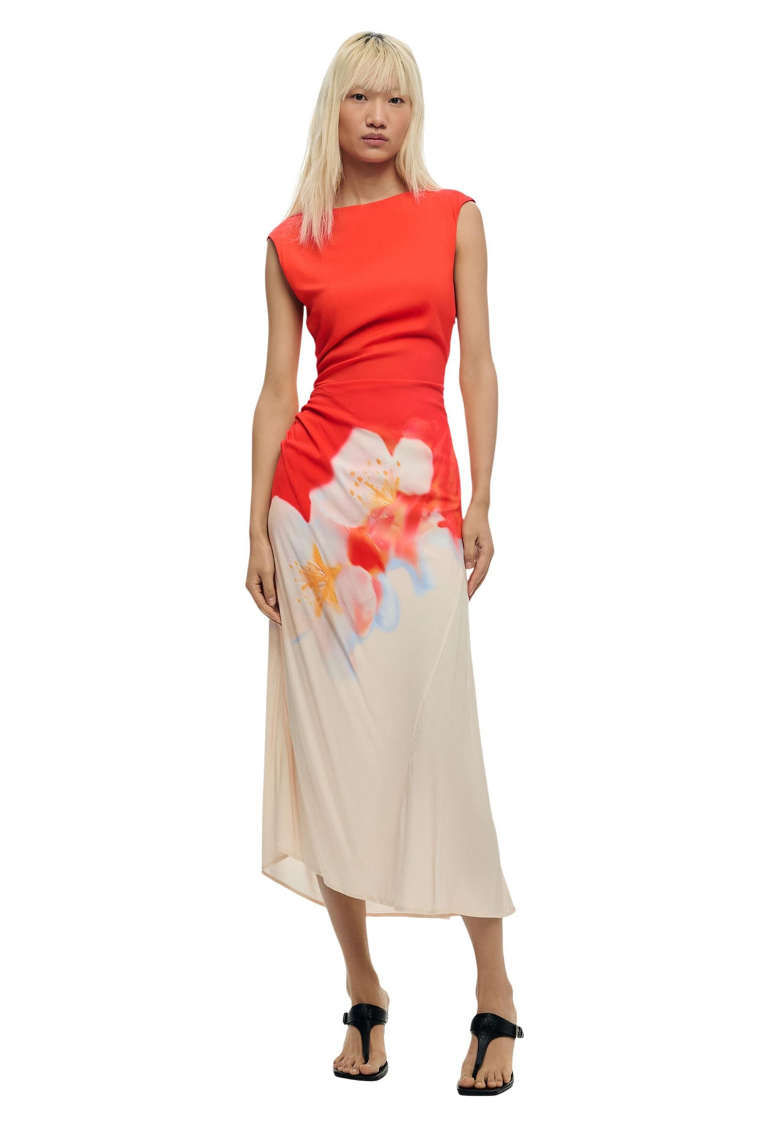 Robe Desigual couleur corail