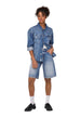 Short Only couleur bleu — vue 3