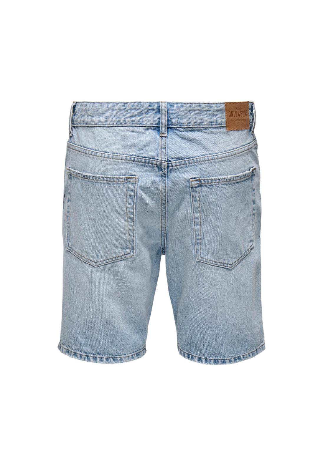 Bermuda Only & Sons couleur bleu azur — vue 4