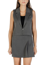 Gilet Only couleur gris