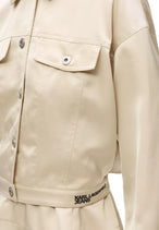 Veste Karl Lagerfeld Jeans couleur beige — vue 2