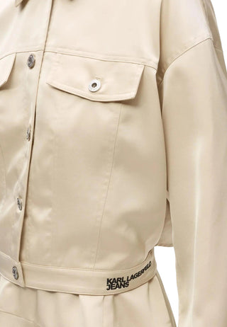 Veste Karl Lagerfeld Jeans couleur beige — vue 2
