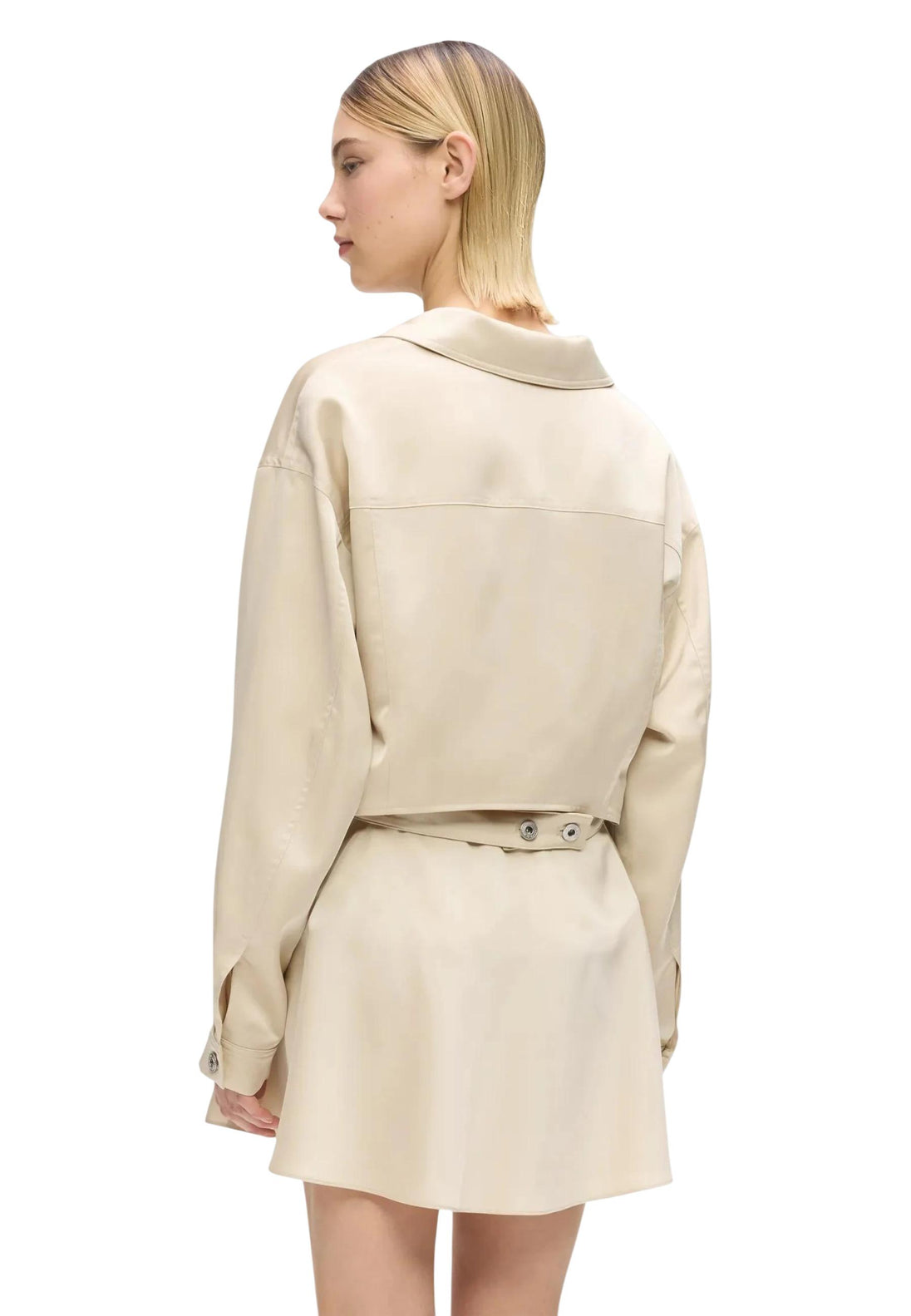 Veste Karl Lagerfeld Jeans couleur beige — vue 3
