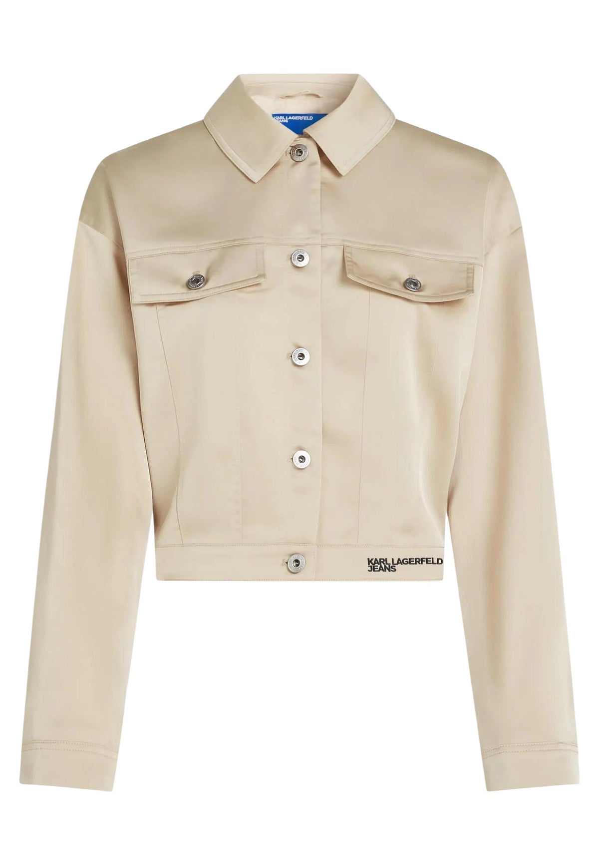 Veste Karl Lagerfeld Jeans couleur beige — vue 5
