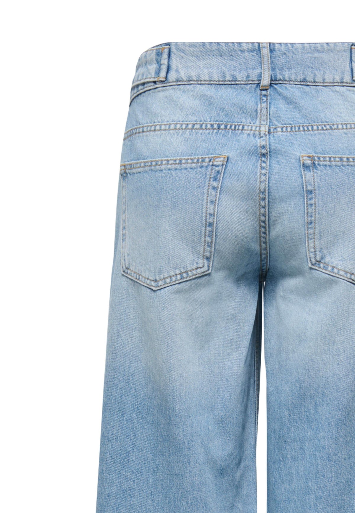 Jean Only couleur bleu azur — vue 4