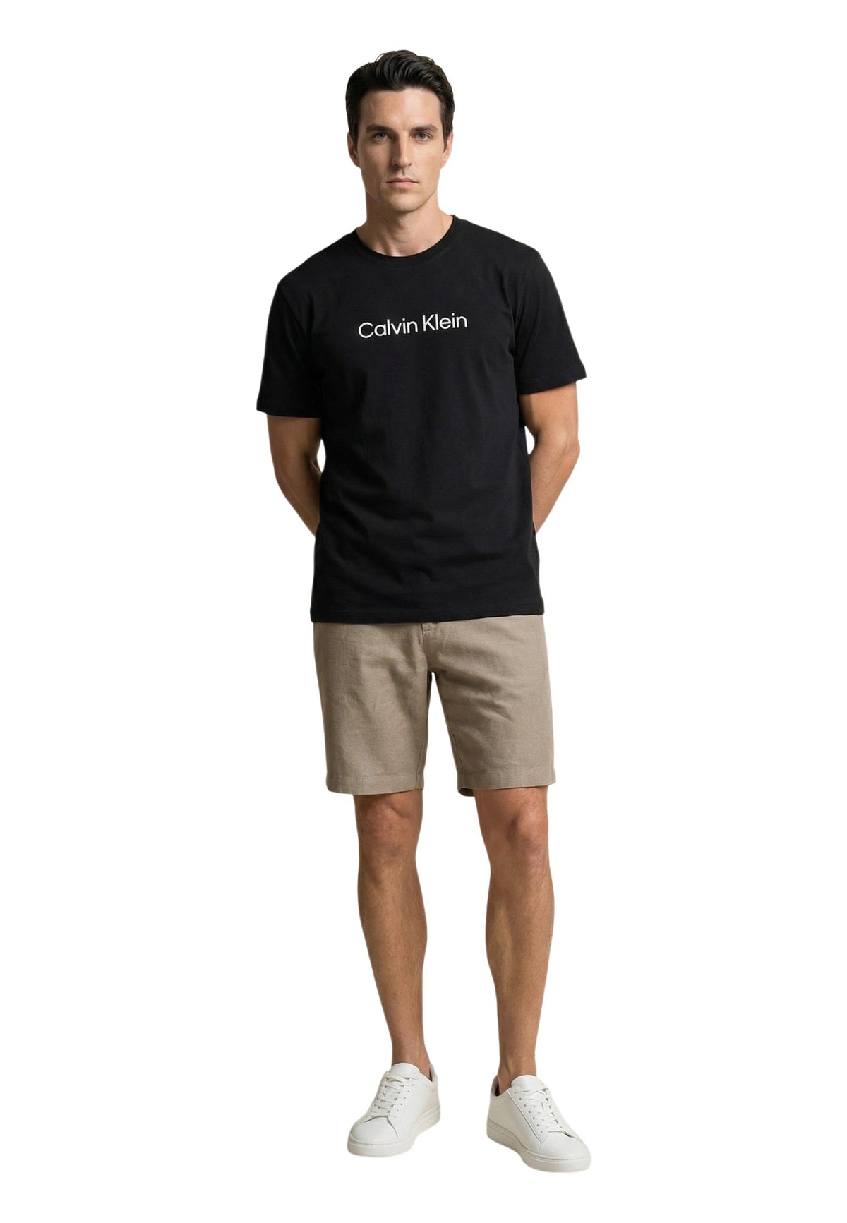 Bermuda Armani Exchange couleur vert — vue 5