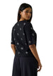 T-shirt Guess couleur noir — vue 3
