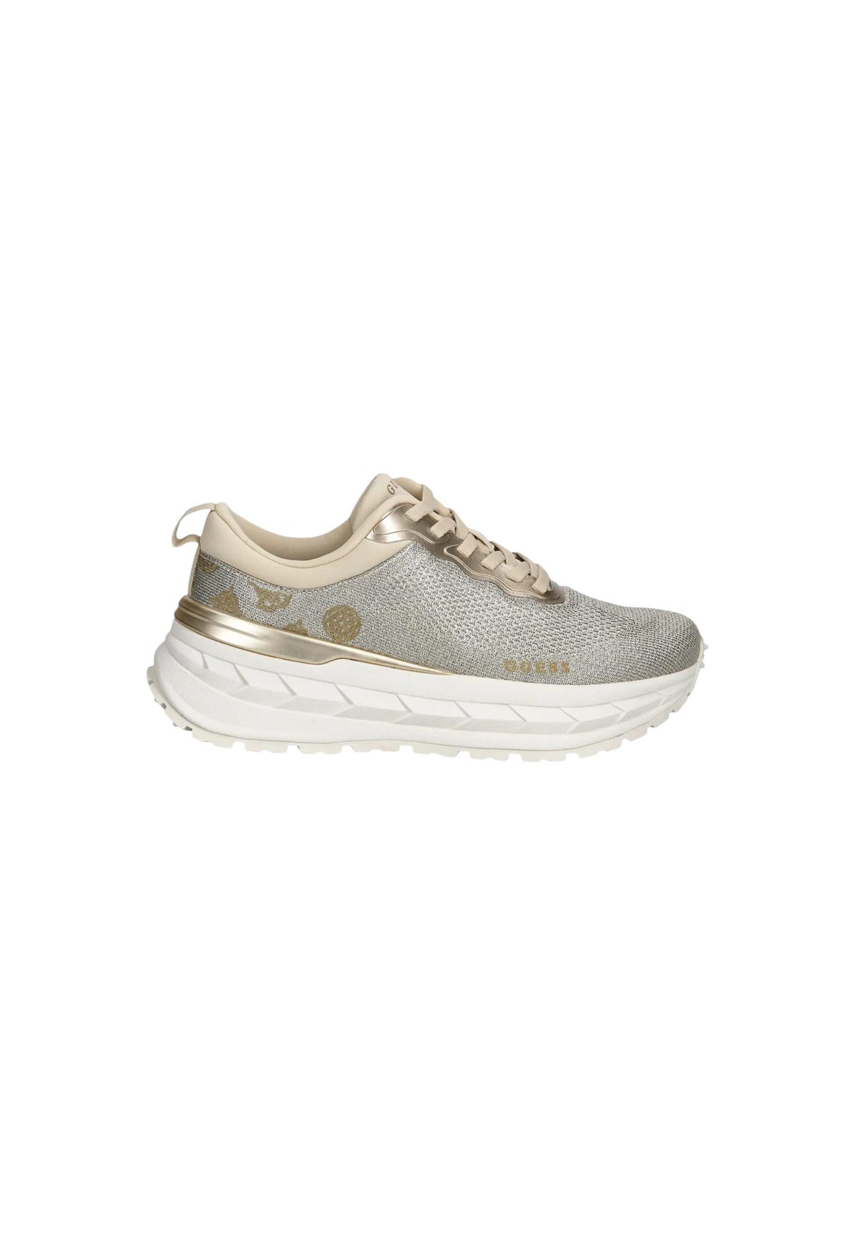 Baskets Guess couleur doré