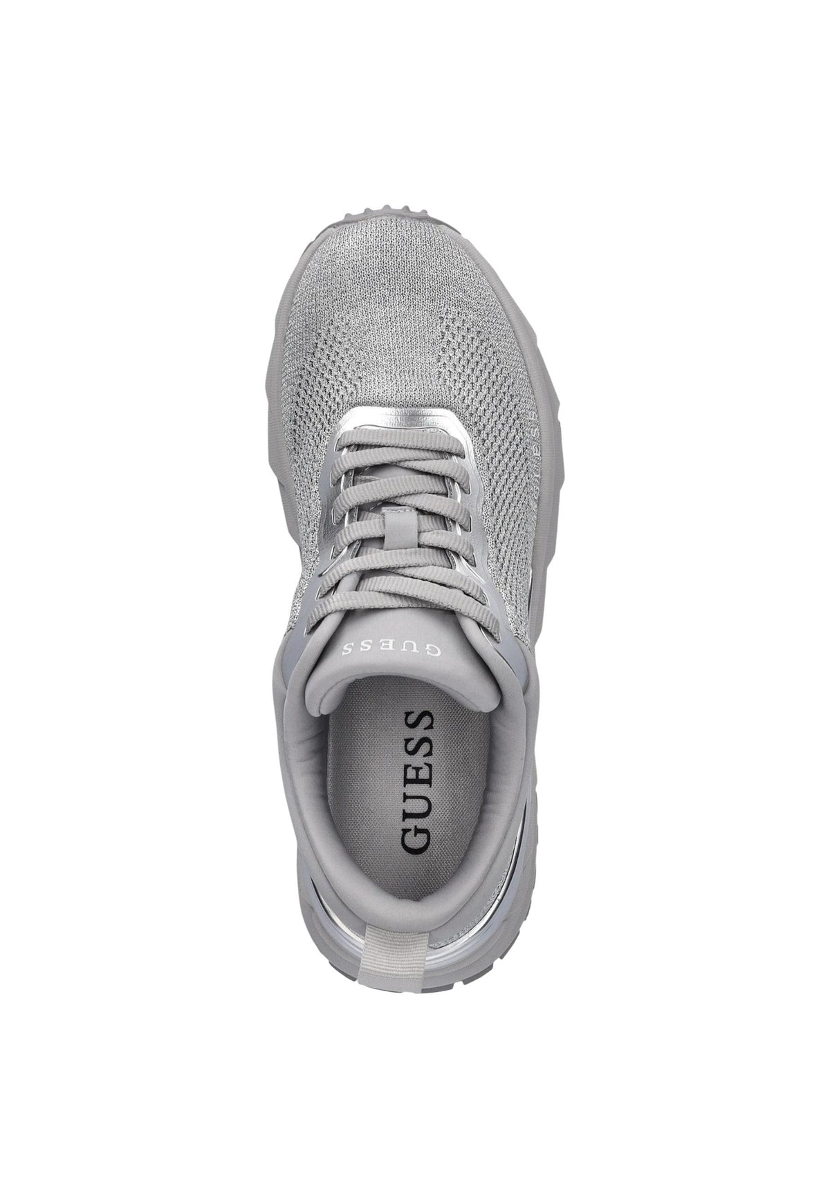 Baskets Guess couleur argenté — vue 4
