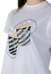 T-shirt Guess couleur blanc — vue 3