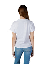 T-shirt Guess couleur blanc — vue 2