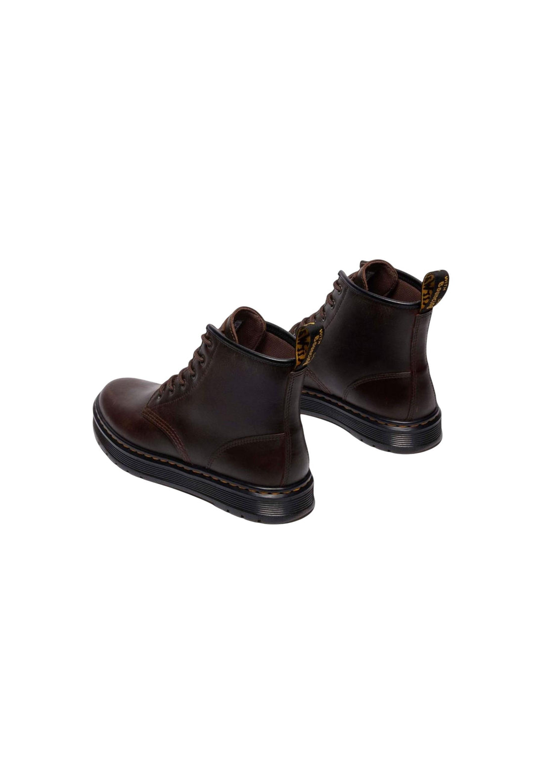 Bottes Dr. Martens couleur marron — vue 4