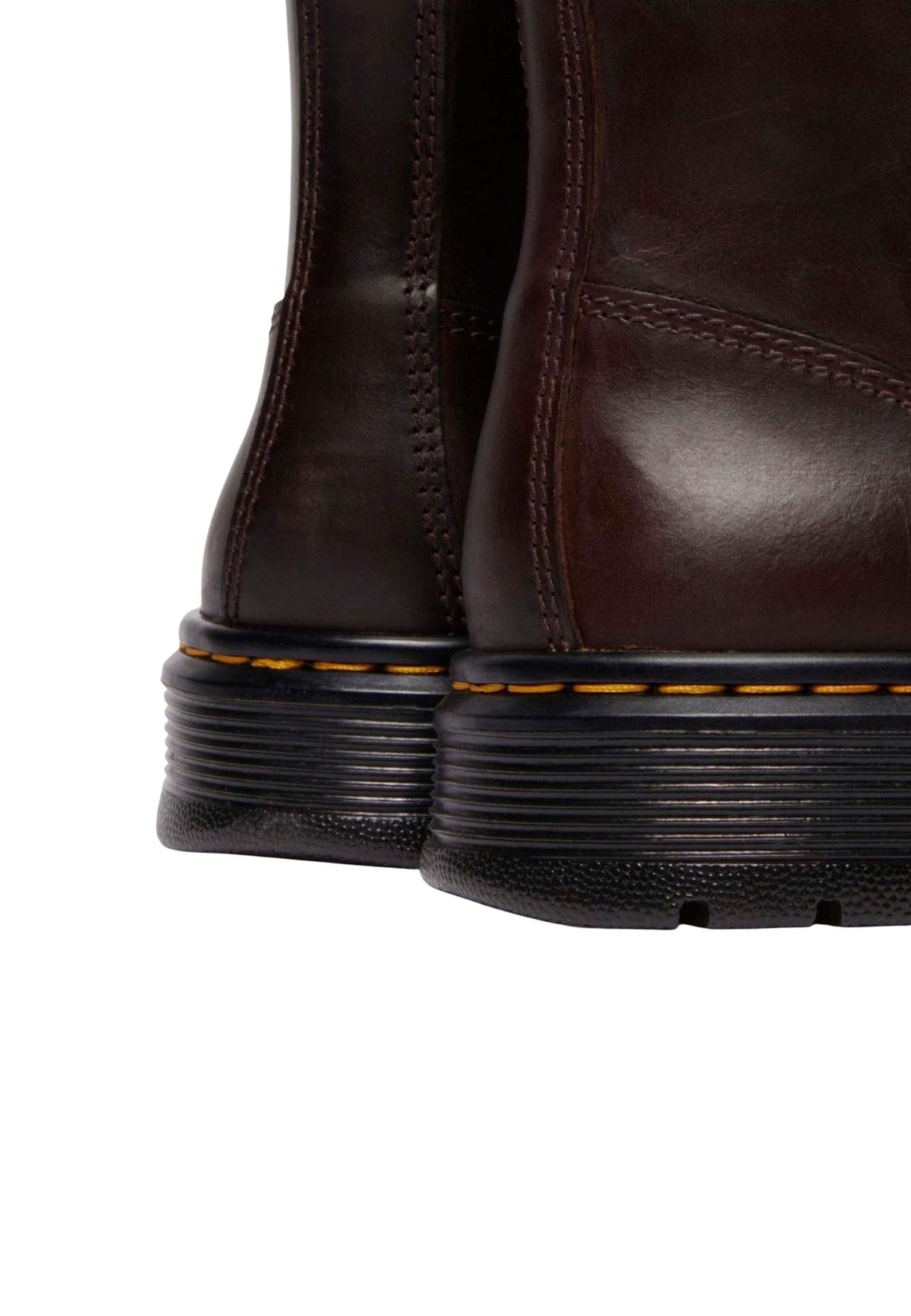 Bottes Dr. Martens couleur marron — vue 5