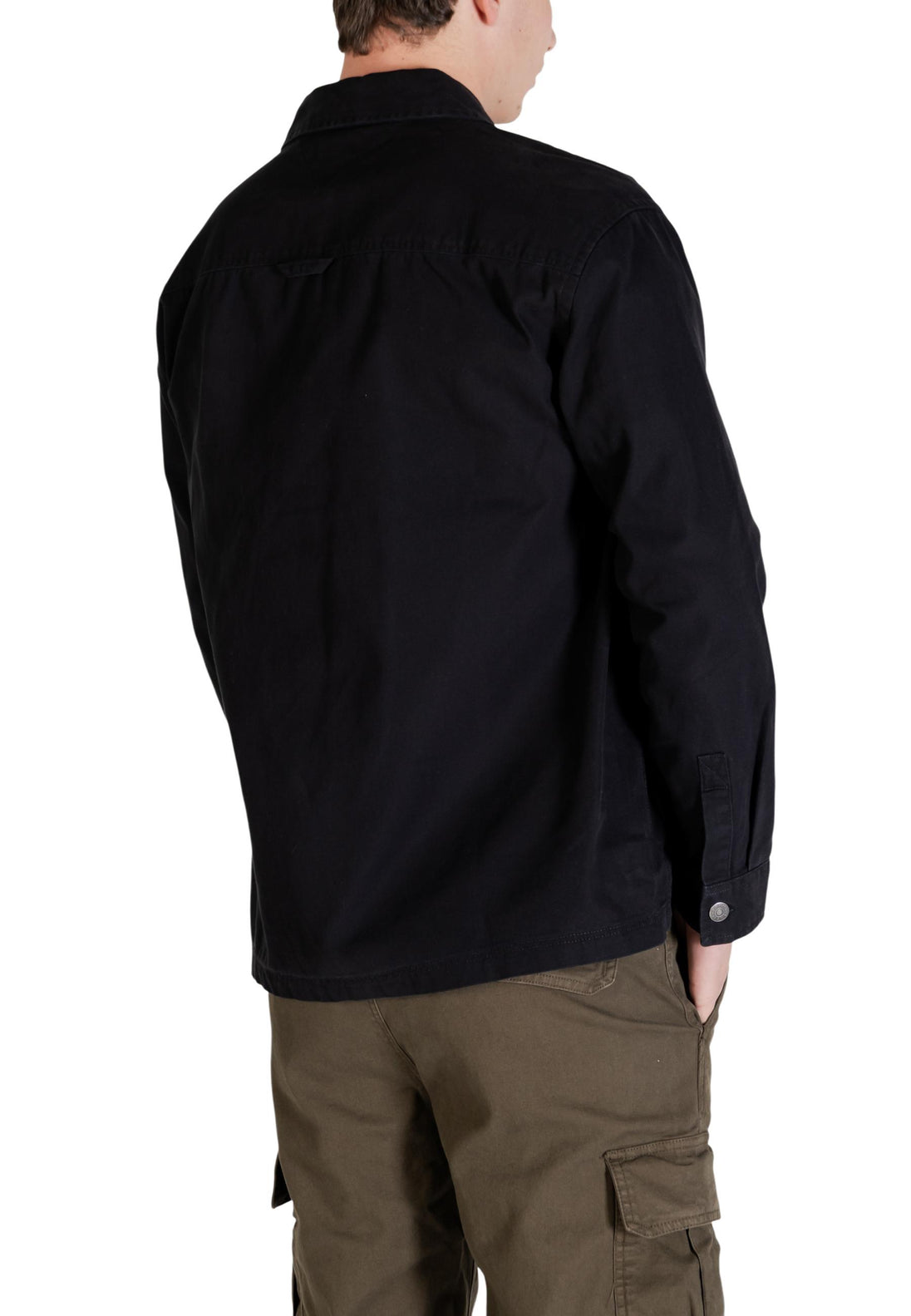 Chemise Tommy Hilfiger Jeans couleur noir — vue 5