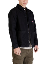 Chemise Tommy Hilfiger Jeans couleur noir — vue 4