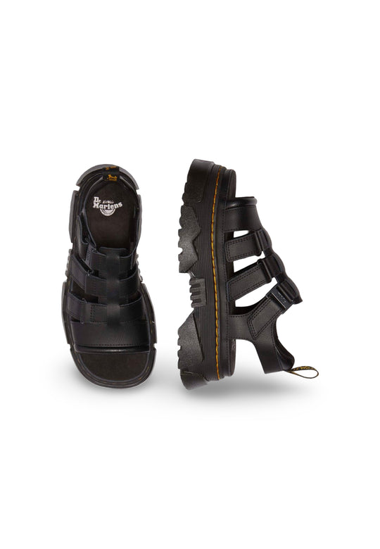 Sandales Dr. Martens couleur noir — vue 2