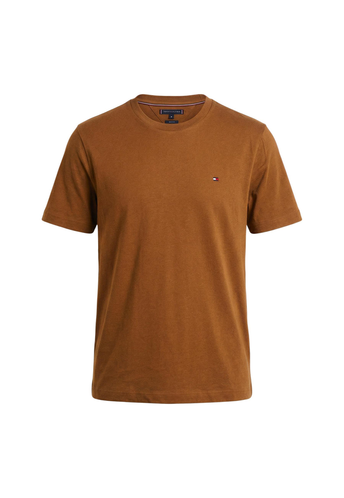 T-shirt Tommy Hilfiger couleur camel — vue 3