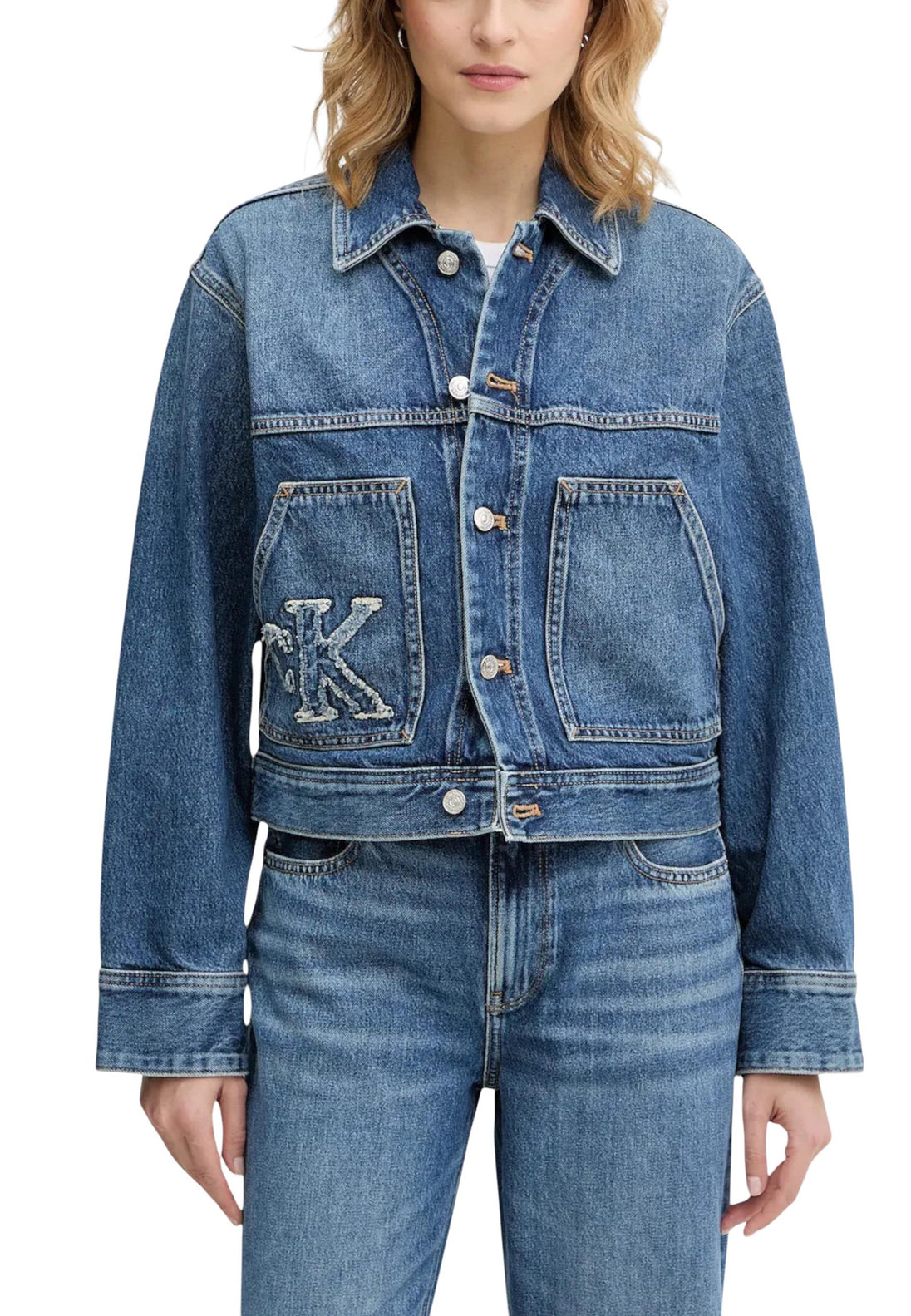 Veste Calvin Klein Jeans couleur bleu