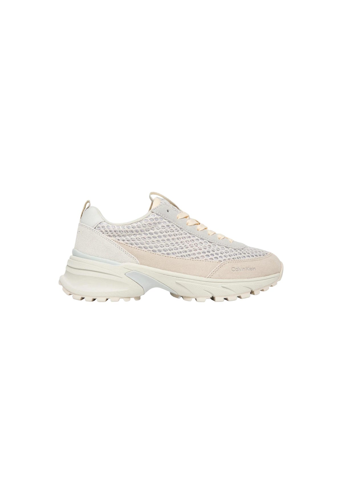 Baskets Calvin Klein Jeans couleur beige