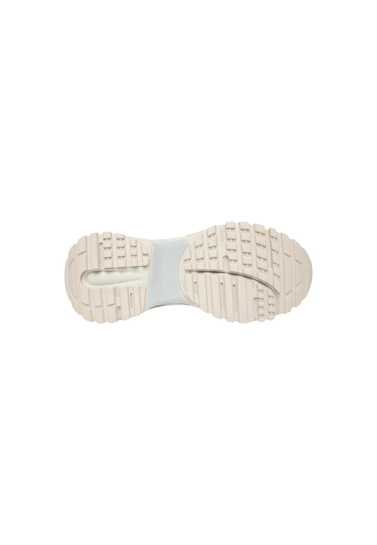Baskets Calvin Klein Jeans couleur beige — vue 4