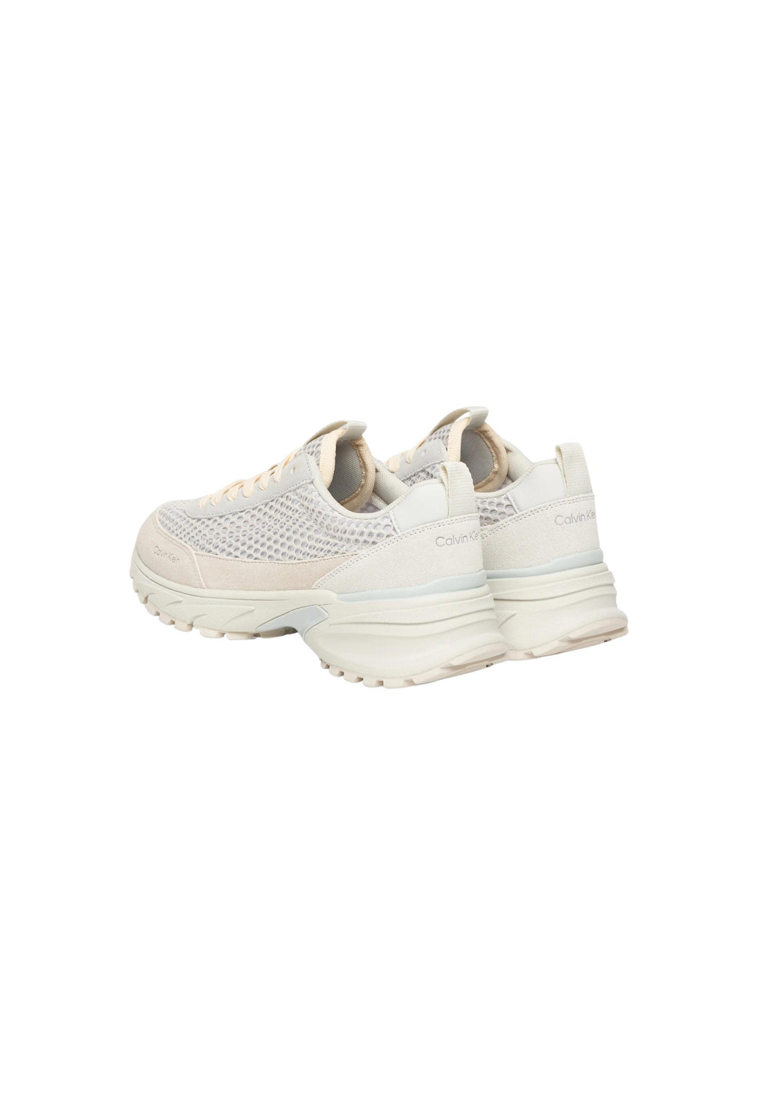 Baskets Calvin Klein Jeans couleur beige — vue 3