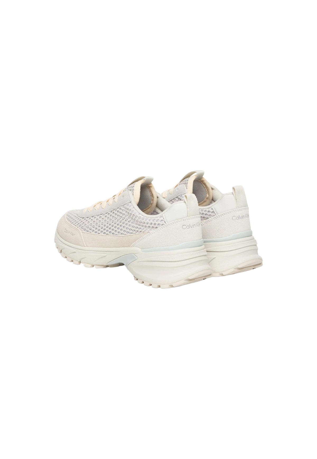 Baskets Calvin Klein Jeans couleur beige — vue 3