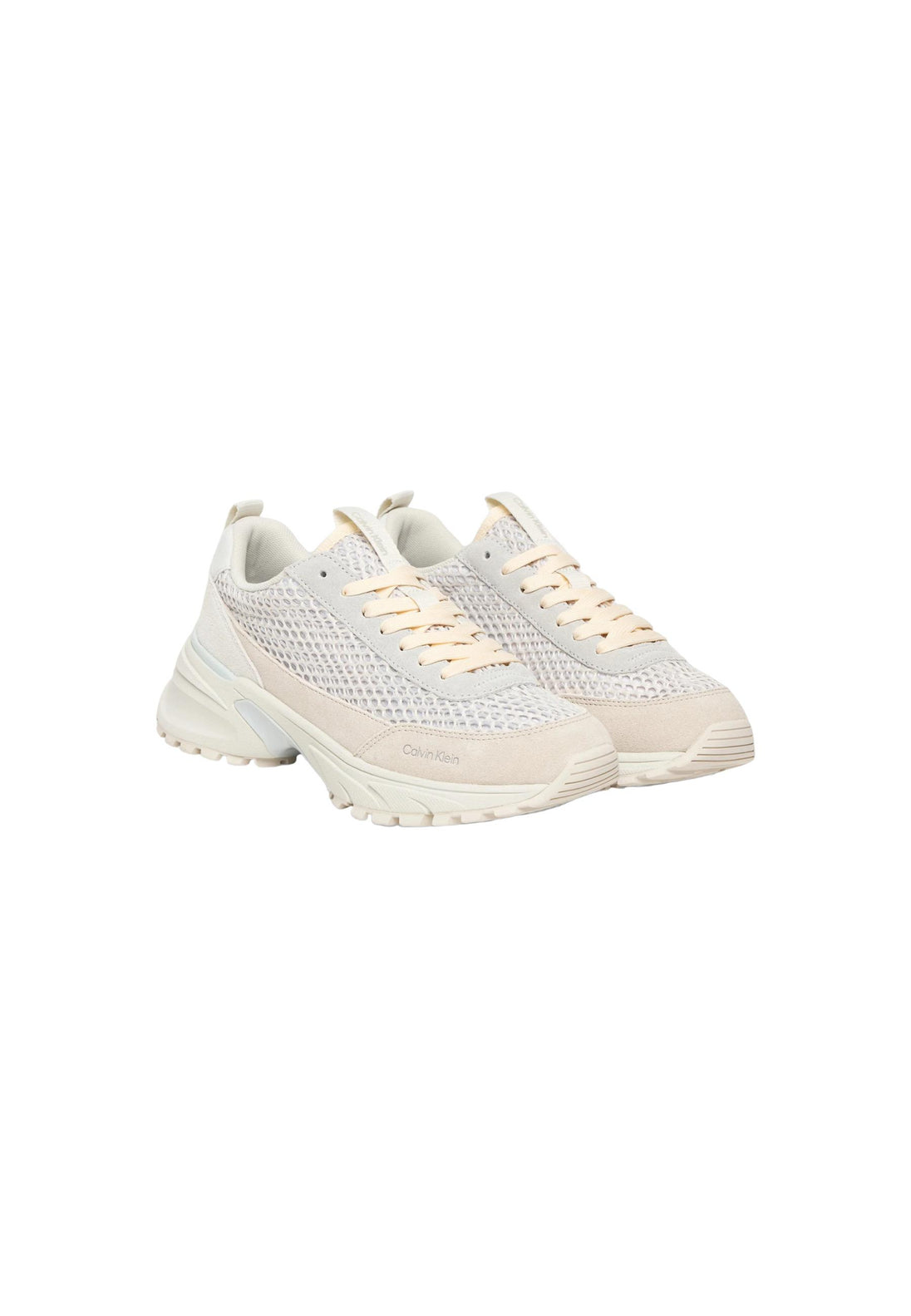 Baskets Calvin Klein Jeans couleur beige — vue 2
