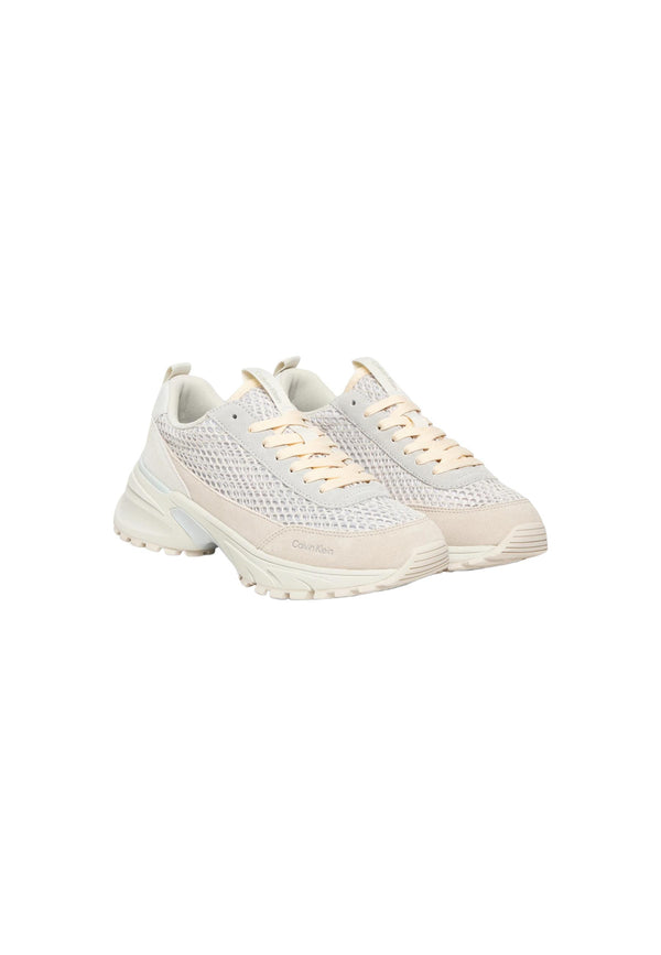 Baskets Calvin Klein Jeans couleur beige — vue 2