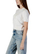 Pull Calvin Klein Jeans couleur beige — vue 2