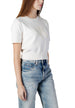 Pull Calvin Klein Jeans couleur beige — vue 3